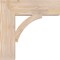 Ekena Millwork Thorton Block Smooth Bracket, Douglas Fir, 5 1/2"W x 22"D x 22"H BKT06X22X22THR05SDF - alternate 3